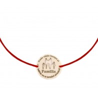Bratara snur banut argint 925 decupaj FAMILIE LG087