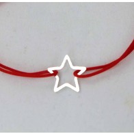 Bratara snur charm argint STEA LG025