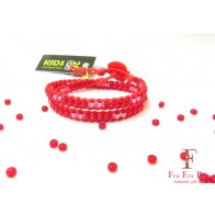 Bratara RED JELLY JK 008