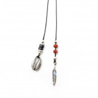 Colier choker SILVER SHELL CS018