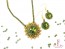 set-swarovski-olivine-colier-si-cercei 